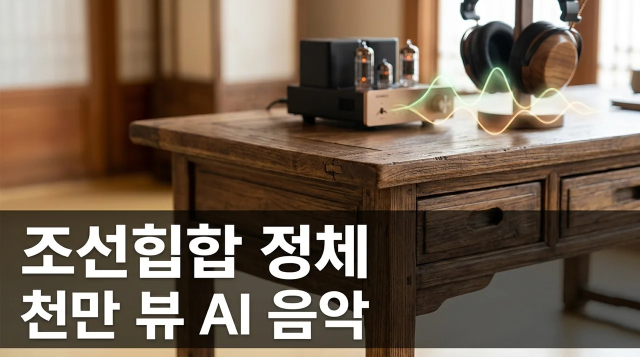 "조선힙합" 정체 알고 보니 억대 연봉 직장인? 천만 뷰 AI 음악의 비밀..