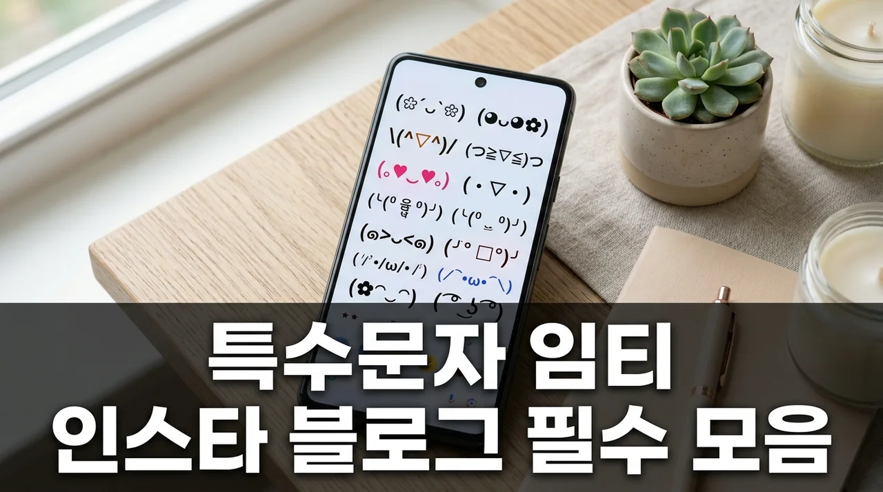 특수문자 임티 모음 1000개 모았더니.. "어디서 났어?" 소리 듣는 귀여운 임티 총정리