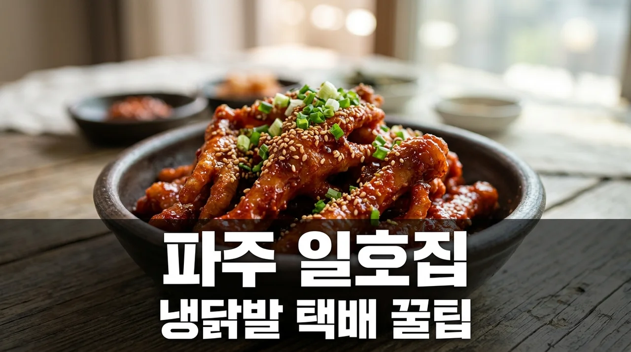 파주 일호집 냉닭발 위치 가격 택배 주문 꿀팁 총정리