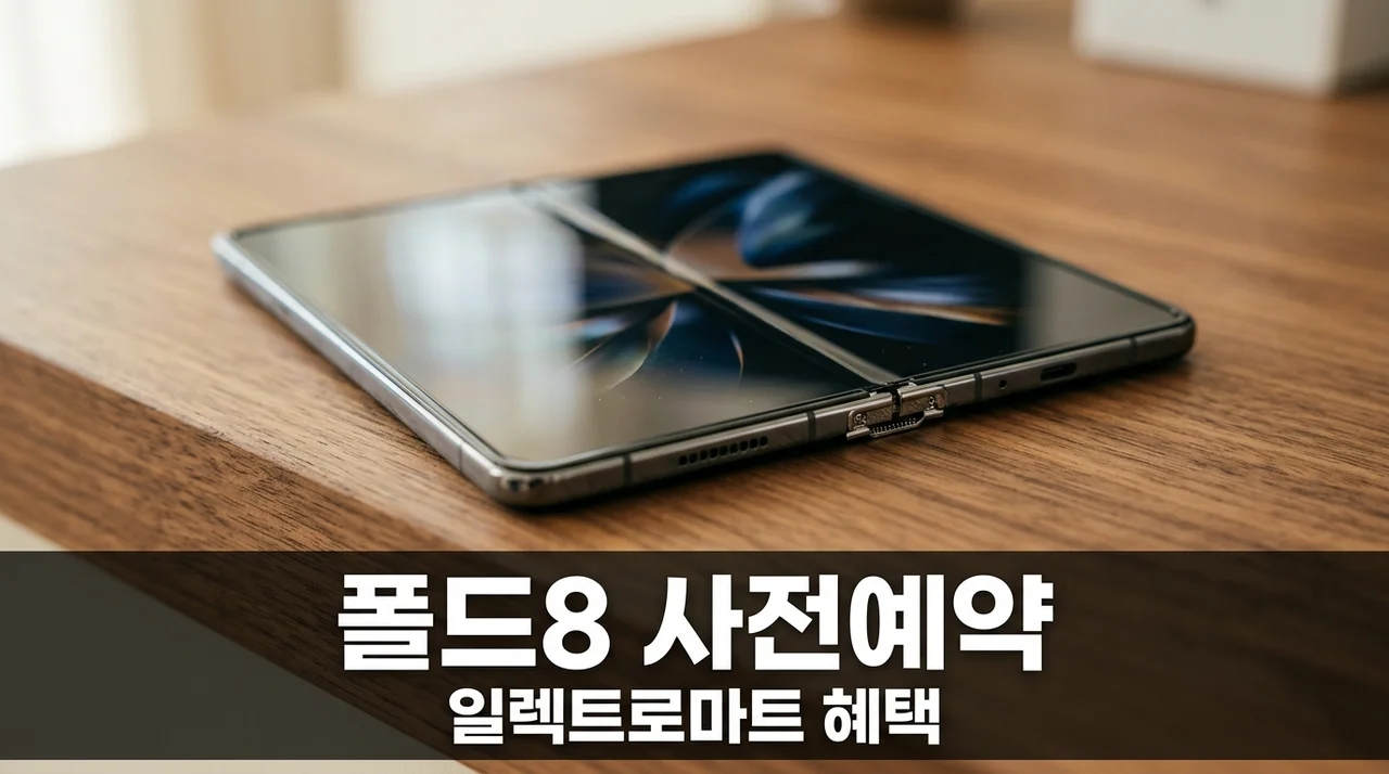 일렉트로마트 폴드8 사전예약 혜택과 실물 체험 체크포인트 총정리