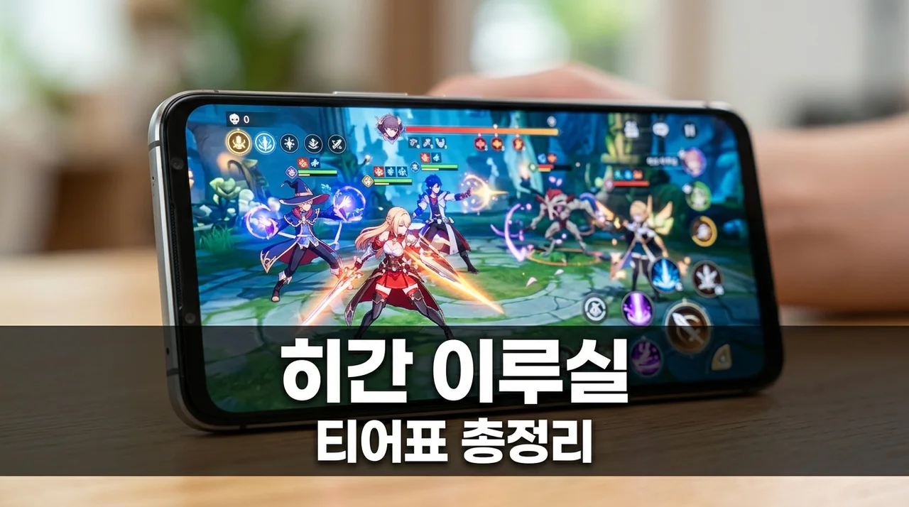 히간 이루실 티어 등급표 총정리 및 리세마라 꿀팁 공략