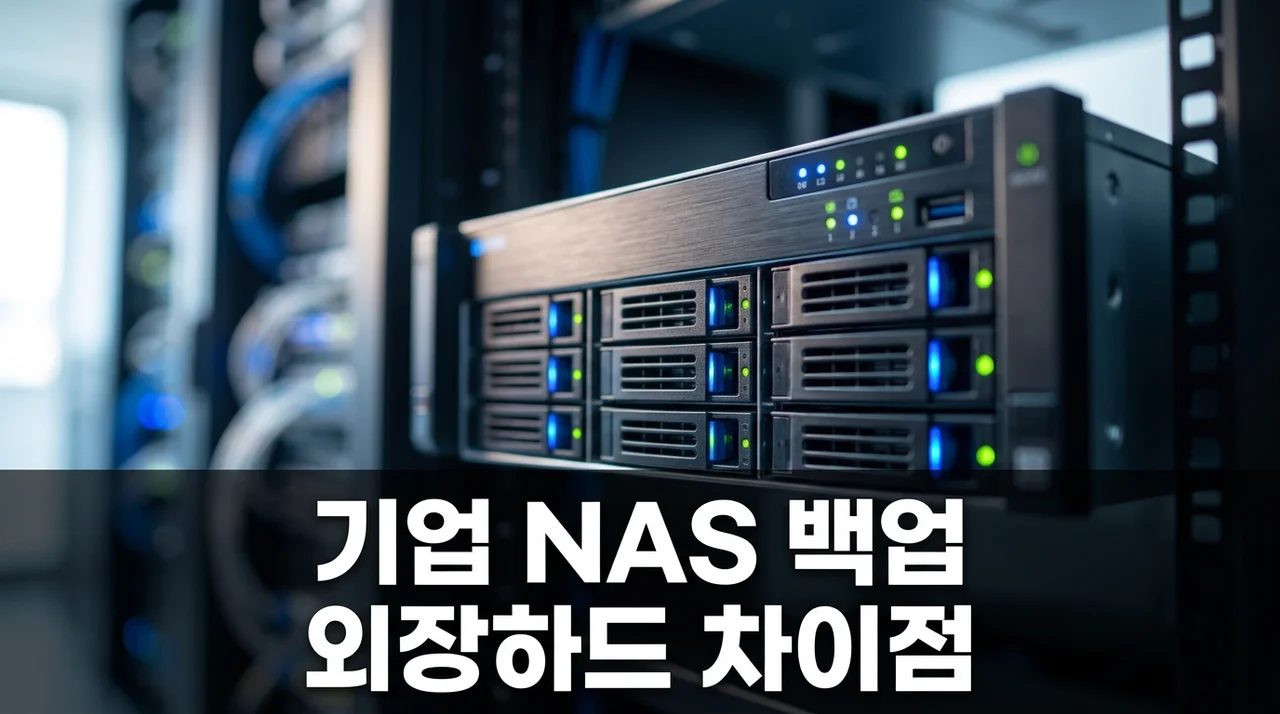 대구 기업 NAS 백업, 외장하드와 무엇이 다를까? 1년 사용 솔직 후기
