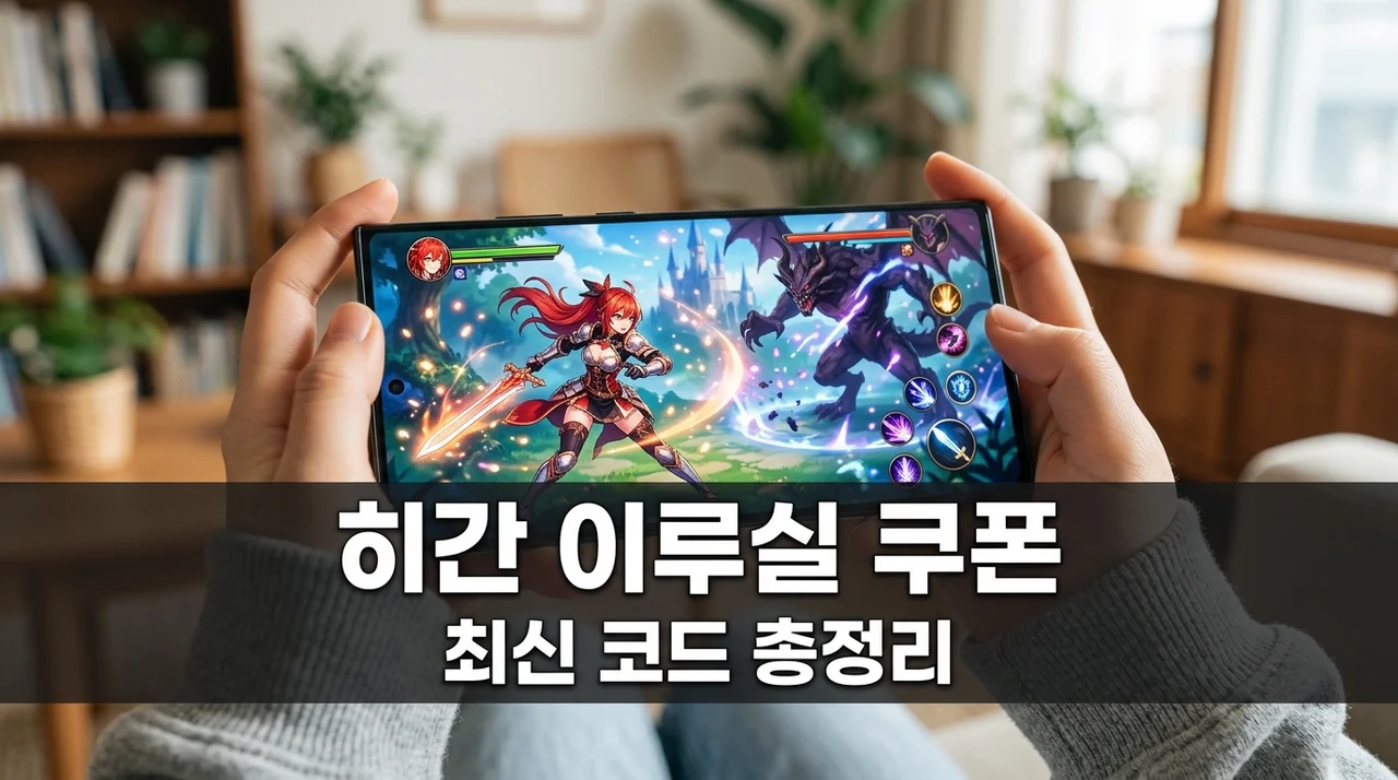 히간 이루실 쿠폰 최신 코드 총정리 및 리세마라 꿀팁
