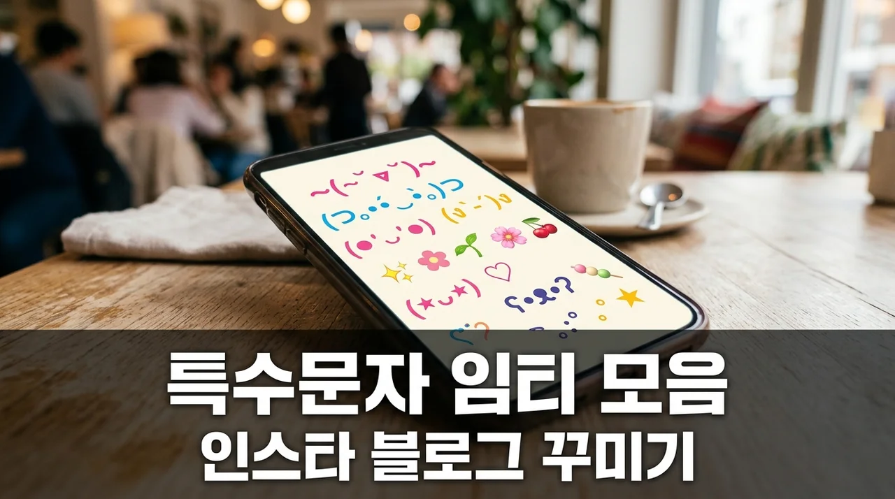 특수문자 임티 모음 인스타·블로그 감성 꾸미기 [1000개] 원클릭 복사