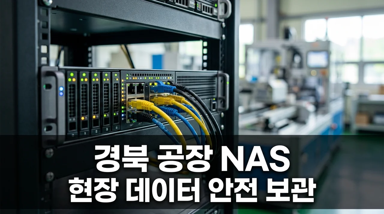 경북 공장 NAS서버 설치 솔직후기 현장 데이터 안전 보관법