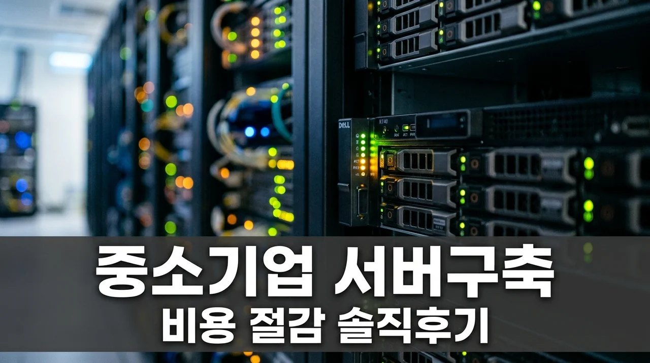 대구경북 중소기업 서버 구축 비용 줄인 솔직후기