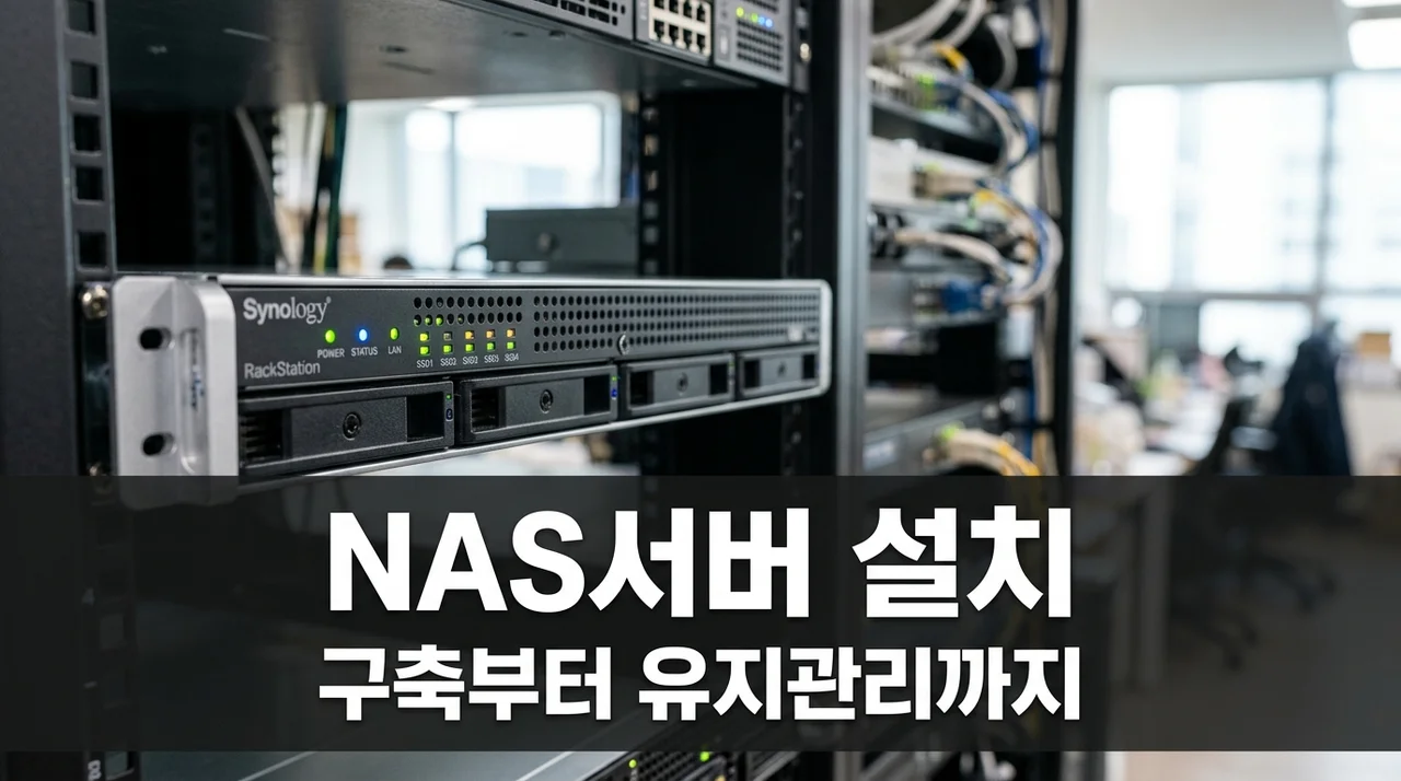 대구경북 NAS서버 설치 전문업체 구축부터 유지관리까지 솔직후기