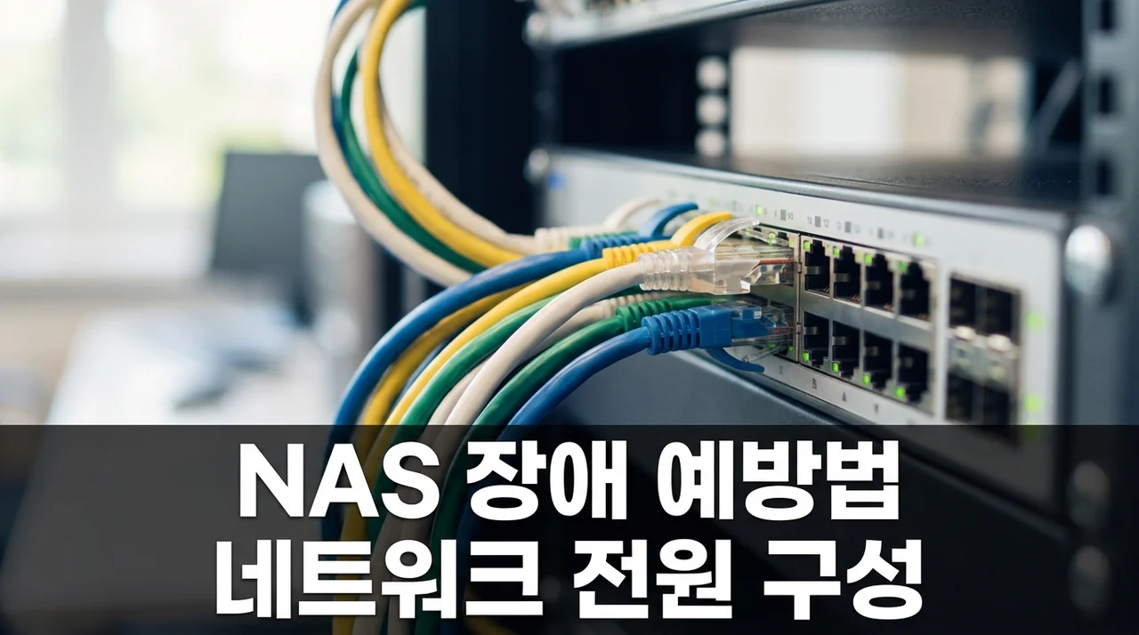 NAS 장애를 줄이는 네트워크와 전원 구성 방법 6개월 실사용 솔직후기