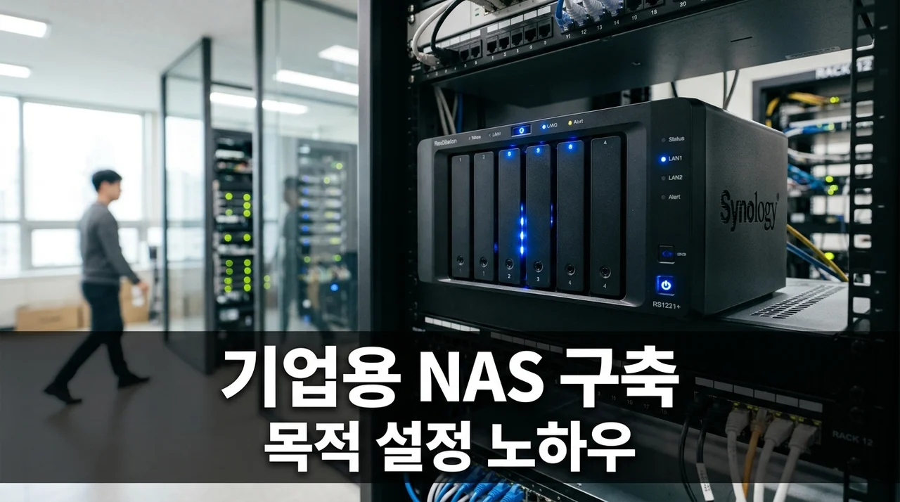대구 기업용 NAS 추천보다 중요한 구축 목적 정하기 솔직 후기