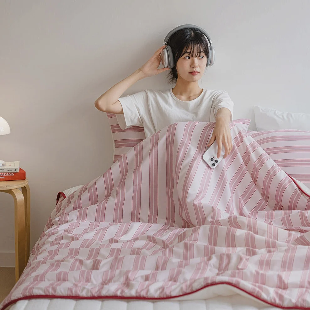 [네이버단독] 바자르 이불 냉감 썸머빌리지 먼지없는 양면 여름 차렵이불 SS 상세 이미지 9