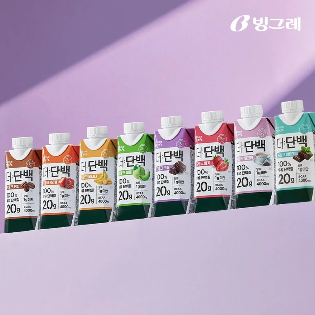 빙그레 더단백 250ml 6종 혼합 18개 단백질 음료 [원산지:상세설명에 표시] 상세 이미지 2
