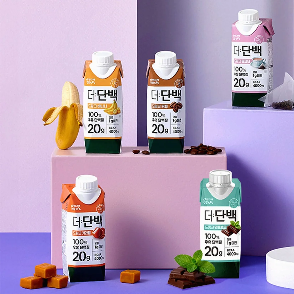 빙그레 더단백 250ml 6종 혼합 18개 단백질 음료 [원산지:상세설명에 표시] 상세 이미지 3