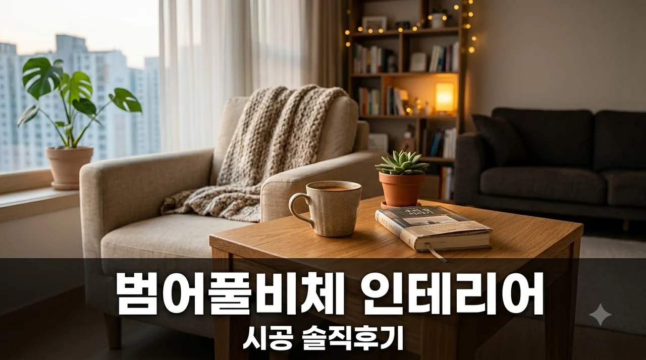 수성구 범어 4동 풀비체 인테리어 리모델링 시공 솔직후기 (주)더젠 선택 이유
