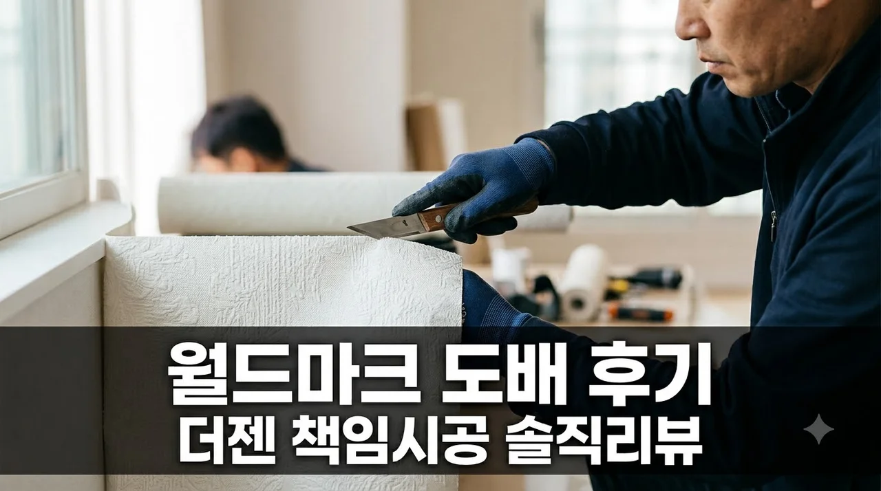 달서구 와룡로 169 월드마크웨스트엔드 인테리어 리모델링 도배 시공 솔직후기