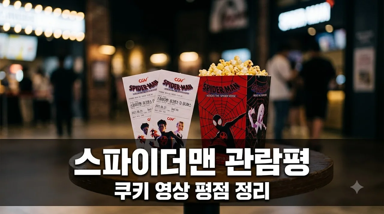 스파이더맨 브랜드 뉴 데이 관람평 쿠키 영상 평점 총정리