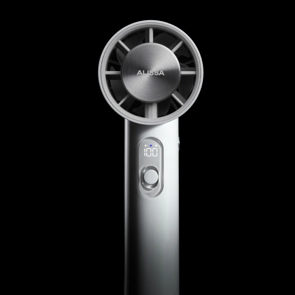알리사 100단 ICE BLAST MAX 휴대용 선풍기 냉각 에어컨 손 선풍기 손풍기 미니 핸디 상세 이미지 2