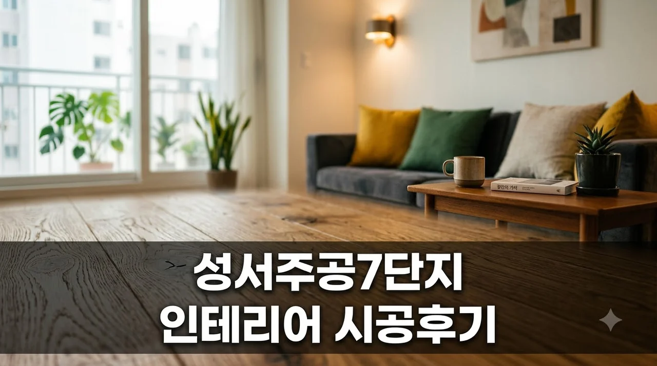 성서 주공 7단지 주공아파트 인테리어 리모델링 시공 솔직후기