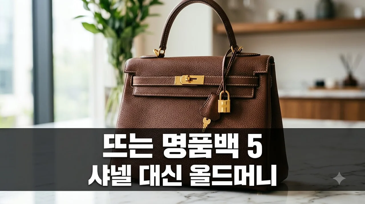 샤넬 말고 뜨는 명품백 5가지, 2026년 올드머니 트렌드 완벽 정리