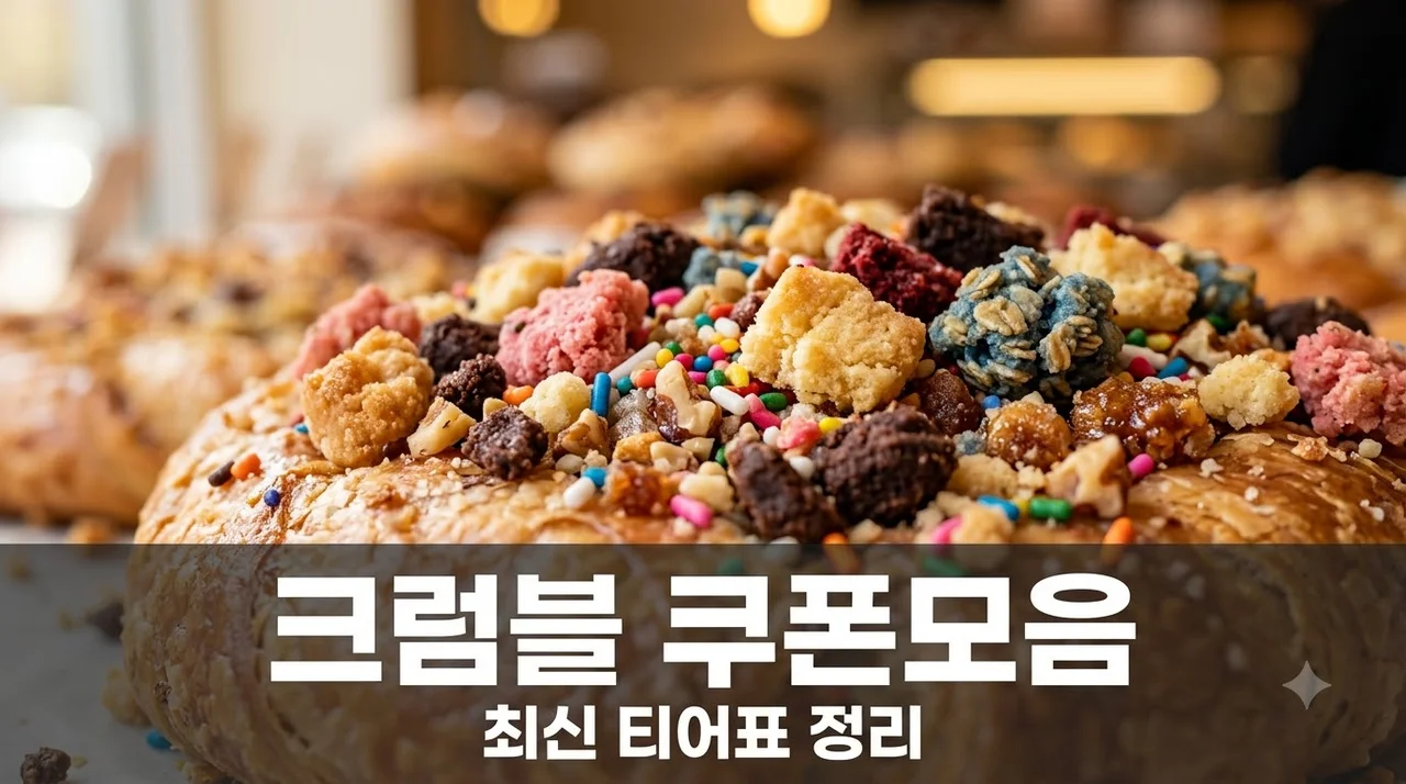 쿠키런 크럼블 쿠폰 최신 번호 모음 및 티어표 입력 방법 총정리