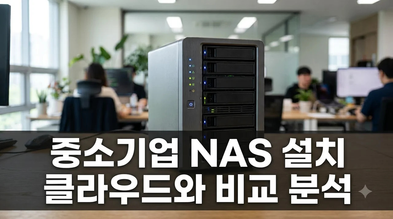 중소기업 NAS 설치 직접 써보니 클라우드보다 유리한 경우는?