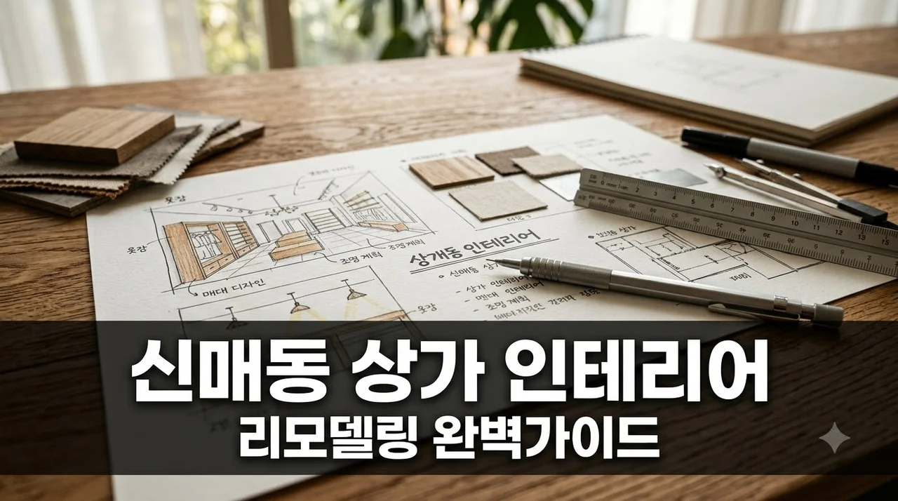 수성구 신매동 상가 인테리어 리모델링시공 견적과 성공 팁
