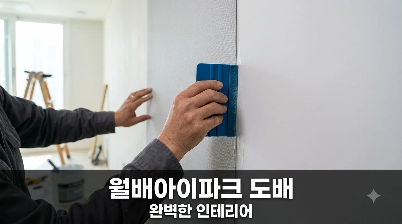 달서구 월배아이파크 1차 도배시공 후기, 깔끔한 변신 과정