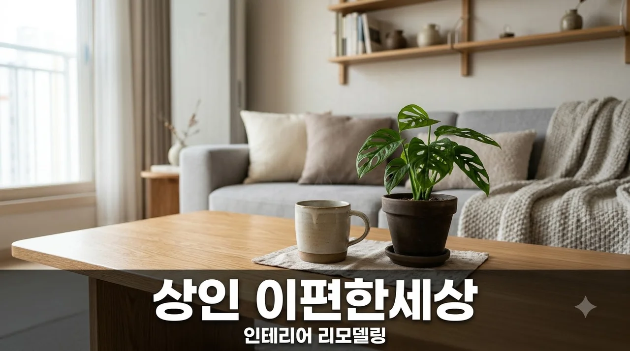 상인 이편한세상 인테리어 리모델링, 실패 없는 업체 선정 노하우