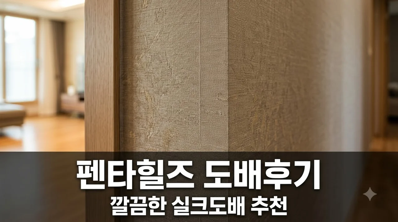 경산 펜타힐즈 힐스테이트 도배시공 후기 | 깔끔한 실크도배 (주)더젠 추천