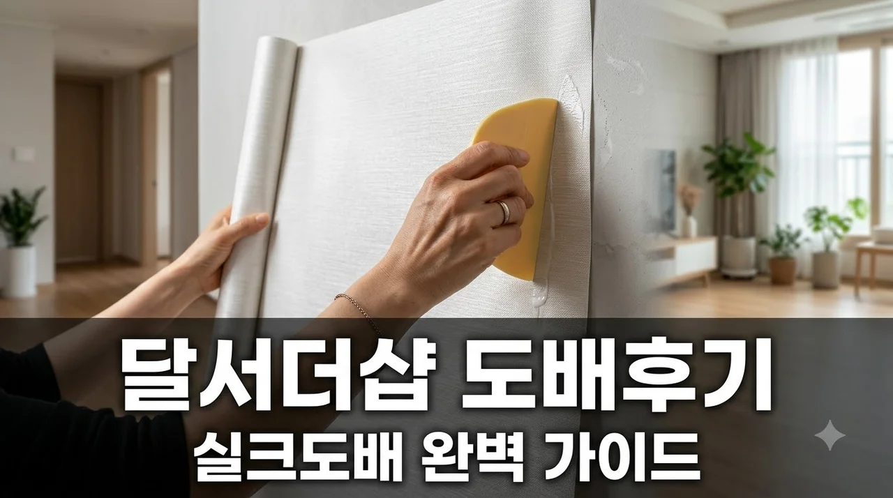 달서구 달서더샵센트럴 도배시공 후기, 실패 없는 업체 선정 팁