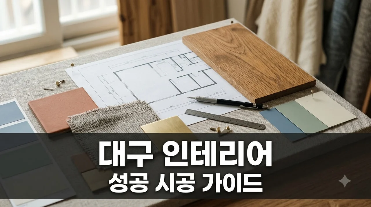 대구 인테리어 리모델링 시공 실패 없는 비용 절감 노하우와 추천 업체