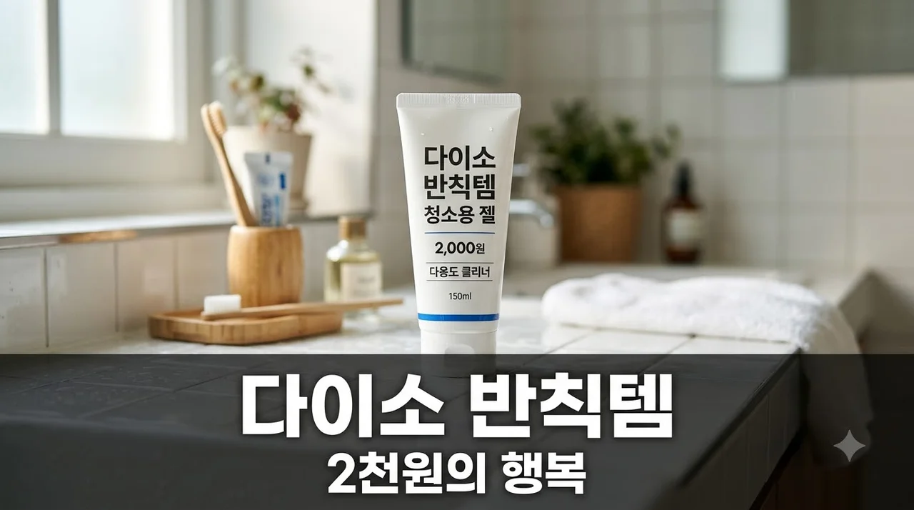 다이소 의외의 반칙템 2가지 추천 2천 원으로 청소 스트레스 해결