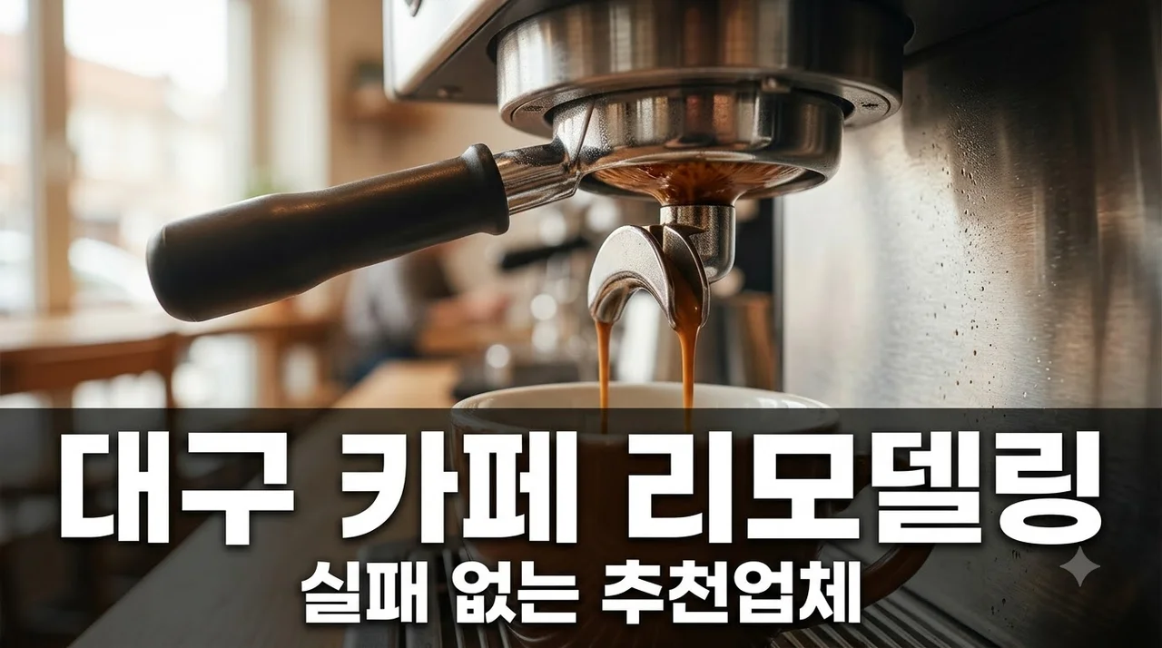 대구 카페 인테리어 리모델링 추천업체 실전 가이드 및 시공 팁