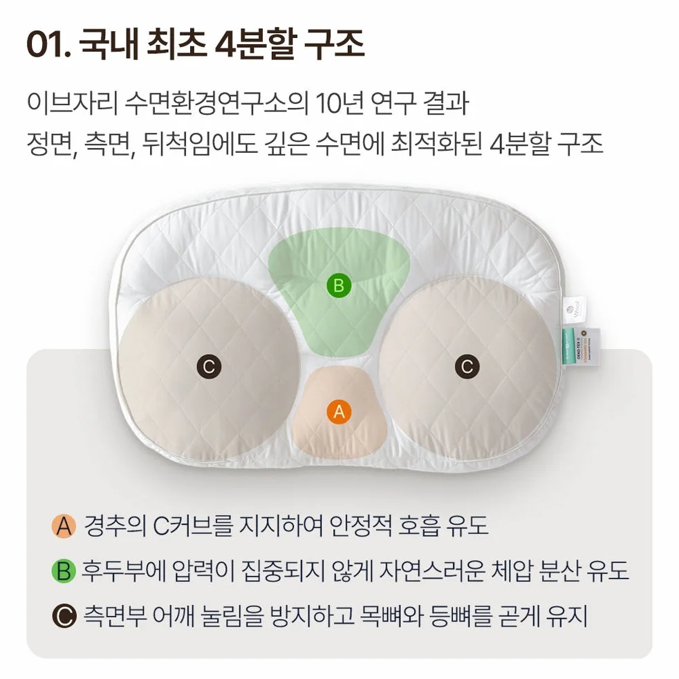 슬립앤슬립 아이유 깊은잠 베개 S (+냉감 베개커버1P) 상세 이미지 9
