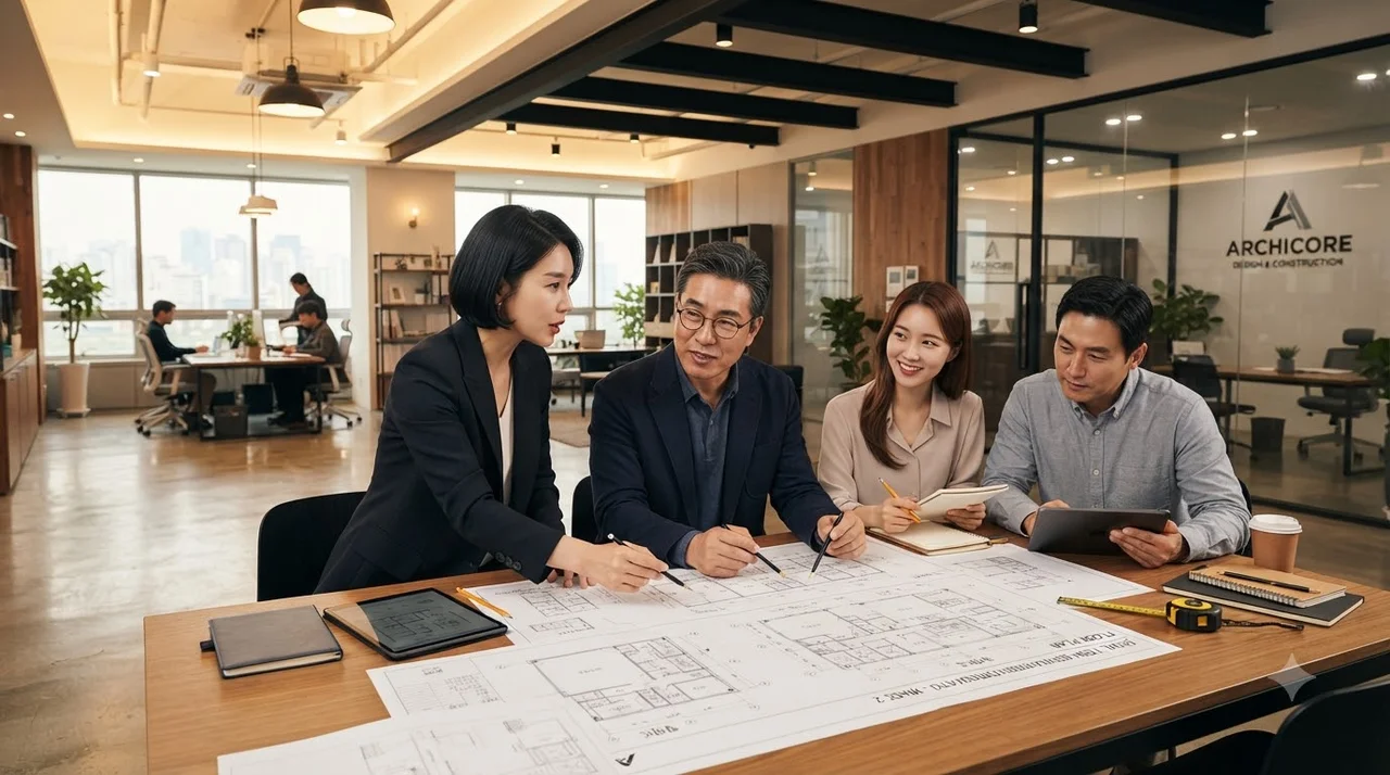 대구 사무실 인테리어 추천업체 선택 기준과 (주)더젠