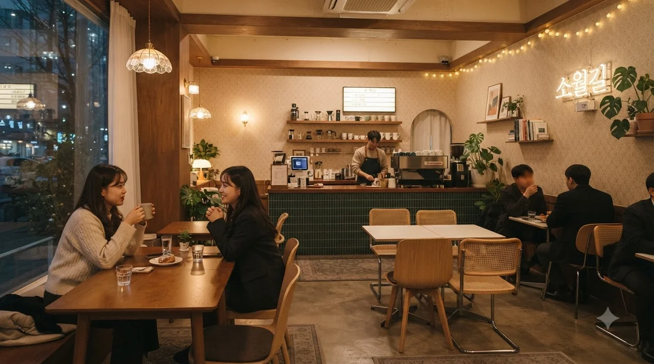 카페 및 식당 상가 인테리어 비용 절감 도배 전략