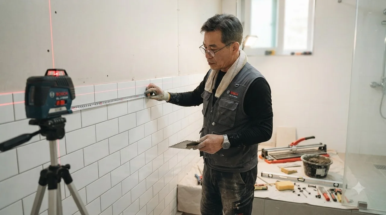 성공적인 대구 아파트 타일 시공 단계별 절차