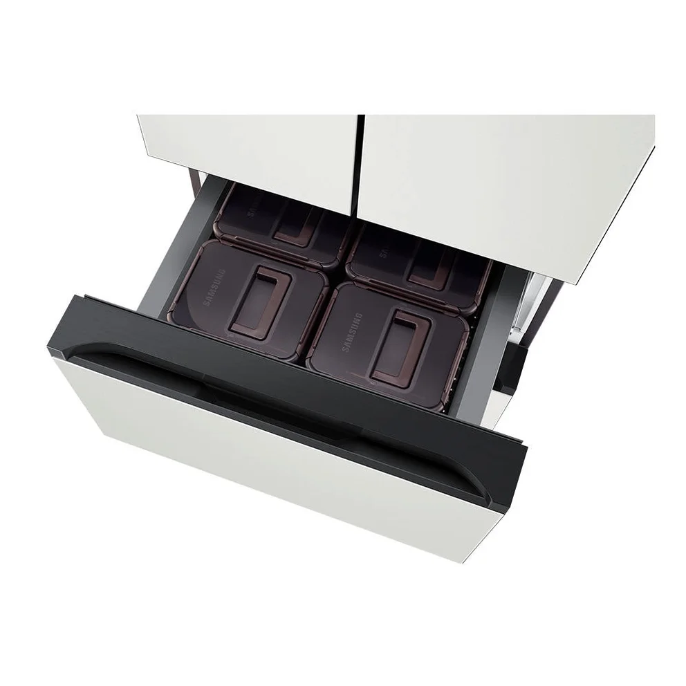 삼성 비스포크 AI 김치냉장고 4도어 490L 1등급 코타 화이트(RK70F49M1A) 상세 이미지 5