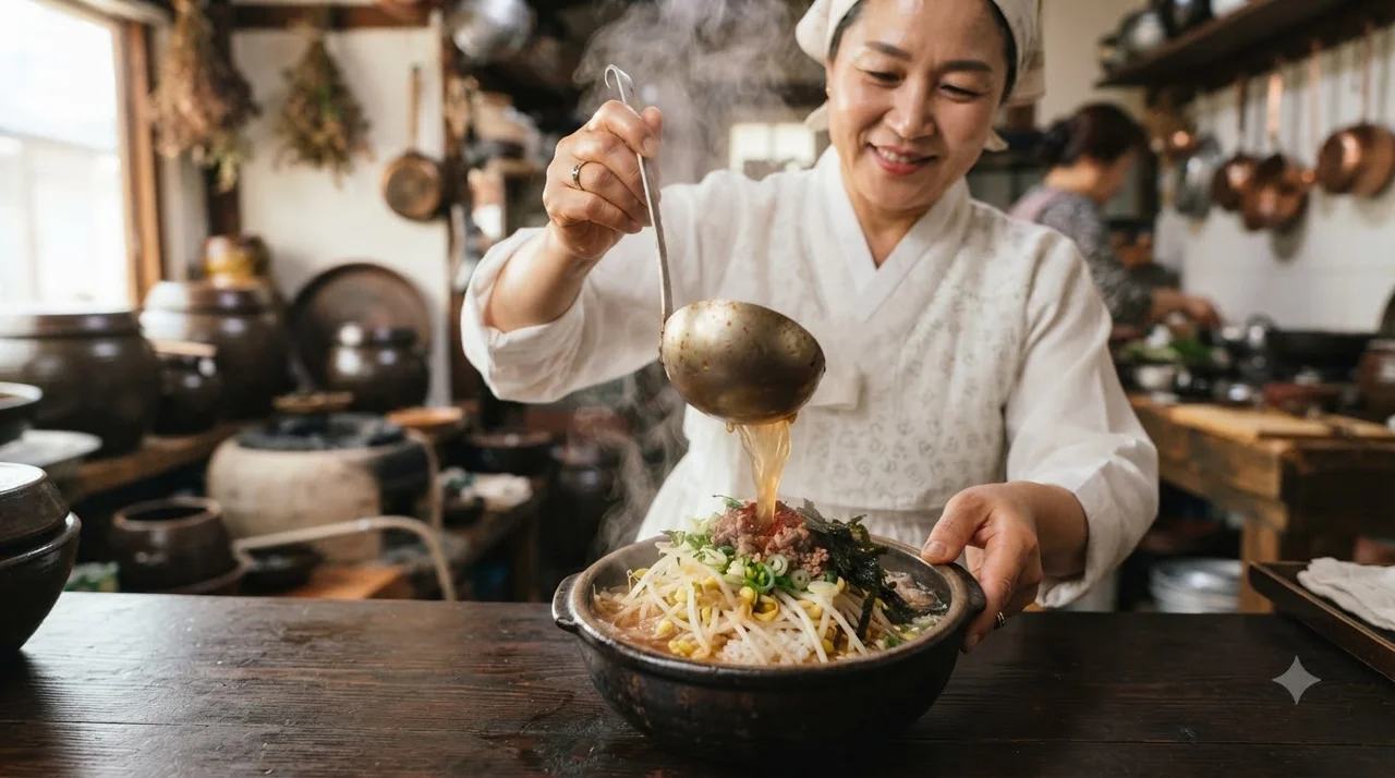 곽범과 독박투어 멤버들이 반한 국물 맛의 비밀 (토렴식 vs 직화식)