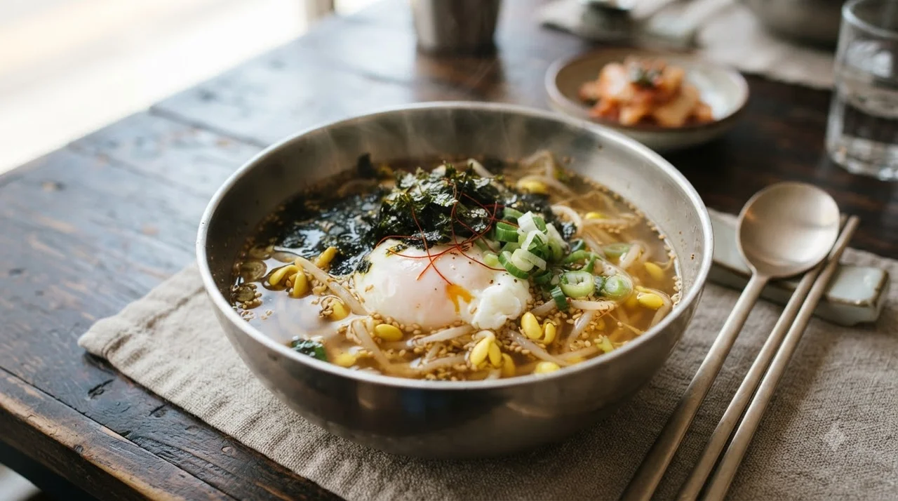 전주 현지인이 전수하는 수란 맛있게 먹는 법