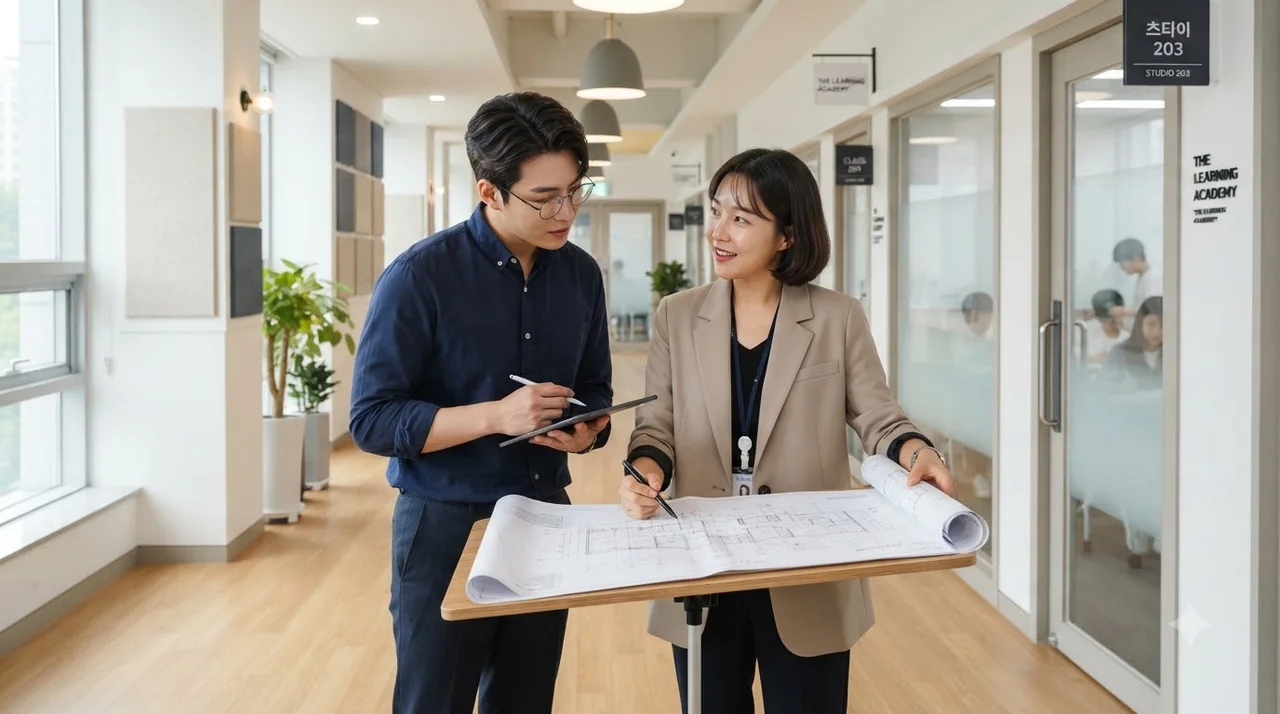 대구 수학학원 인테리어 전문 추천업체 (주)더젠 시공 노하우