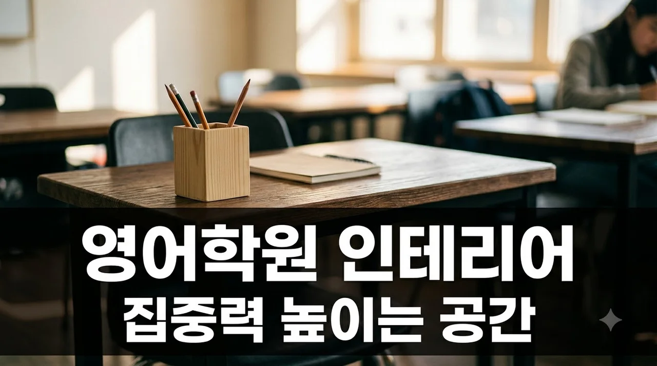 대구 영어학원 인테리어 리모델링 집중력 높이는 공간 설계 팁
