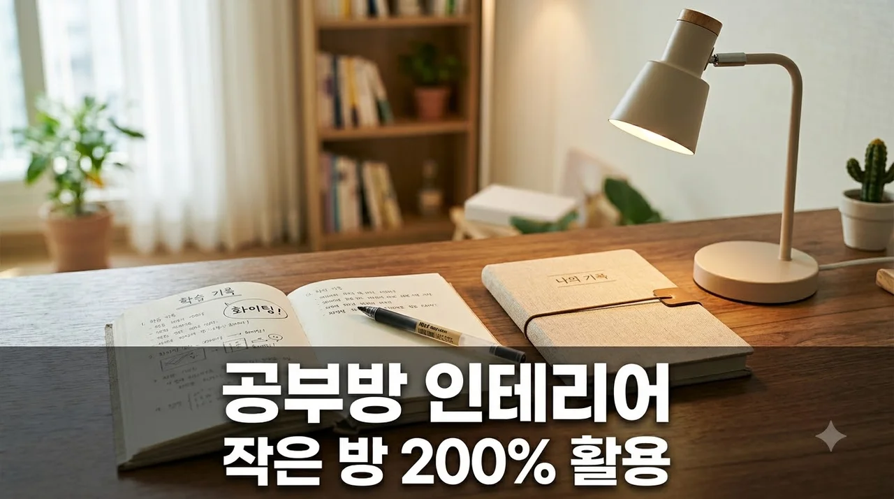 대구 공부방 인테리어 리모델링 작은 공간 효율적으로 꾸미는 팁