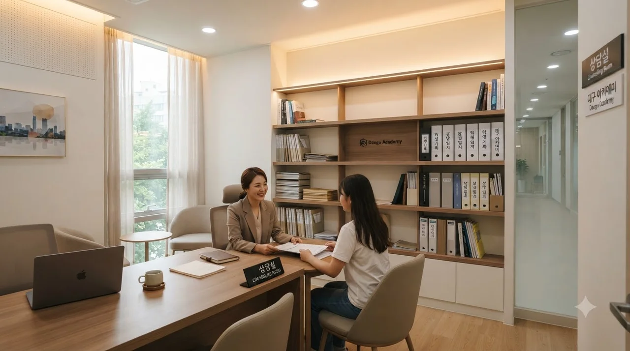 한눈에 보는 학부모 신뢰도 상승 상담실 구성 요소