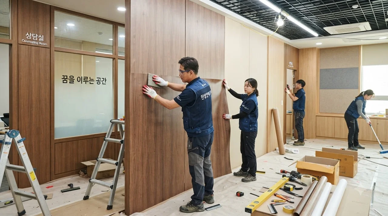 대구 학원 인테리어, 합리적이고 완벽한 전문 시공팀 추천