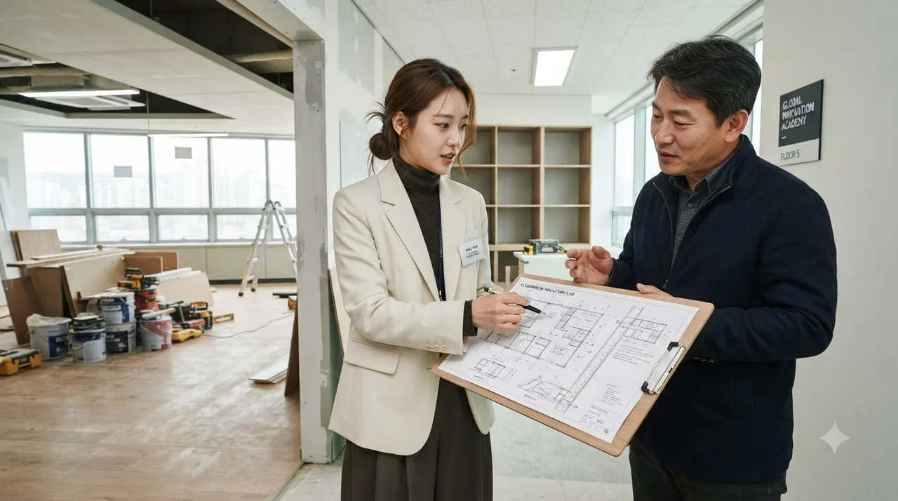 학원 이전 인테리어 성공을 위한 사전 체크리스트