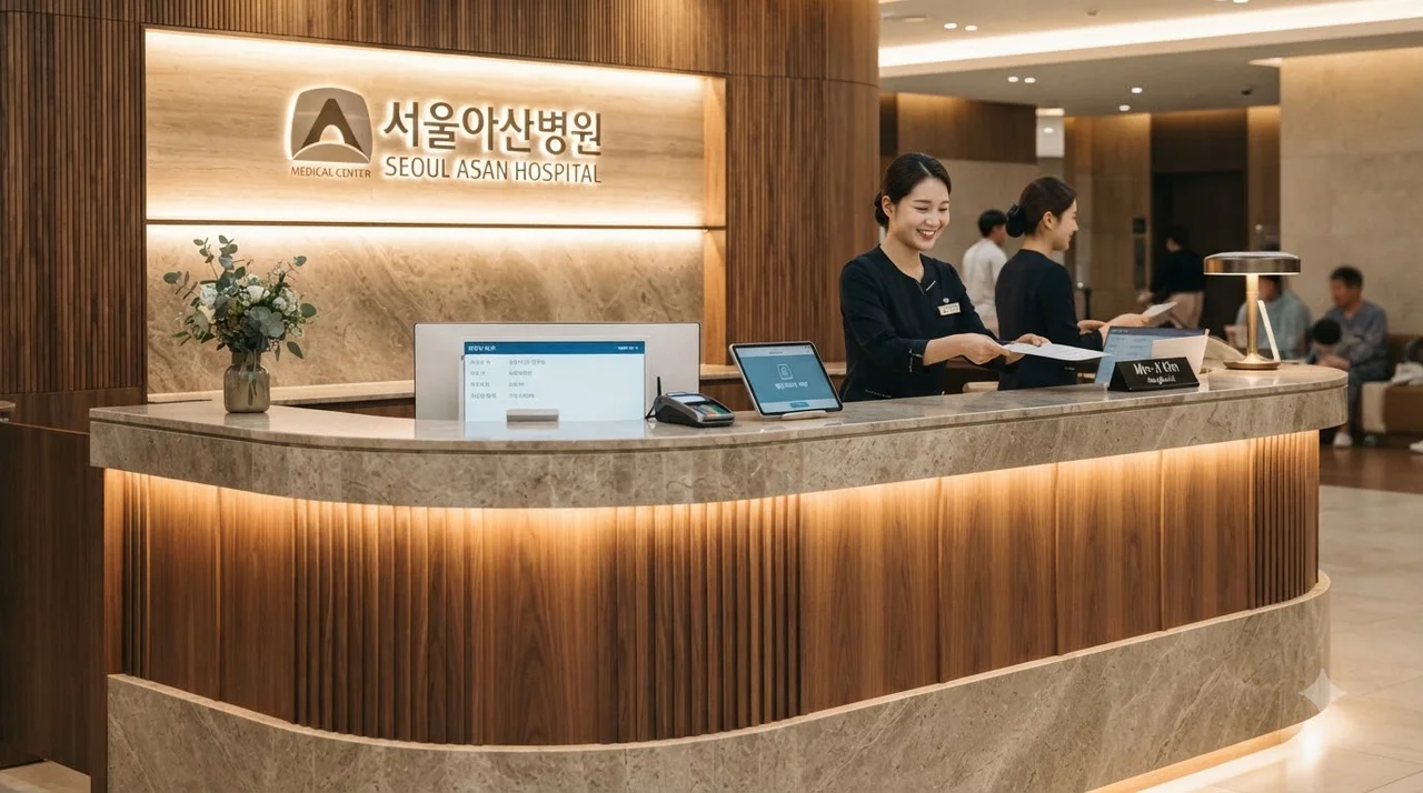신뢰감을 높이는 병원 접수실 인테리어 3가지 요소