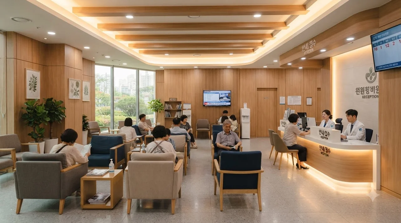 병원의 첫인상을 결정짓는 대기실 공간의 비밀