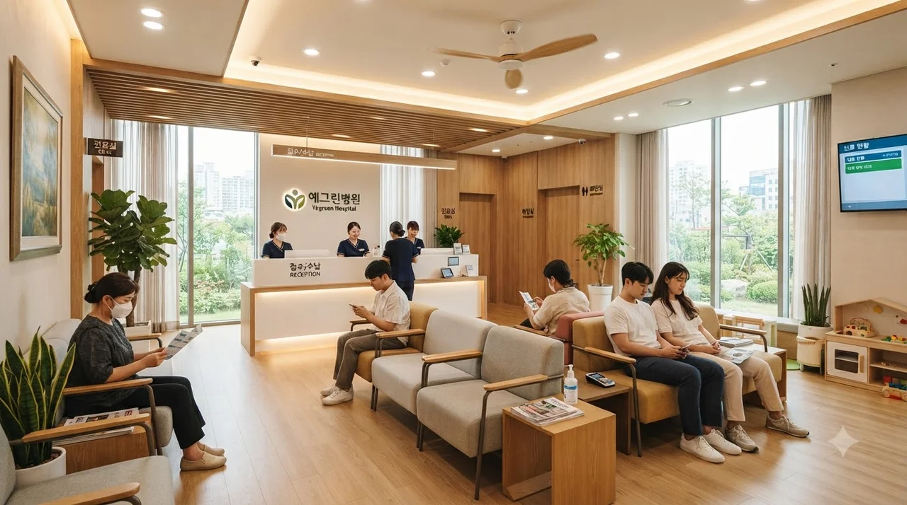 환자의 신뢰를 높이는 접수실과 대기실 디자인
