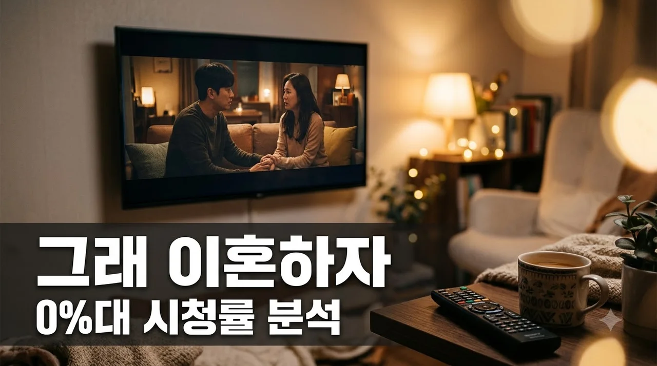 ‘그래, 이혼하자’ 이민정 복귀에도 0%대 시청률 기록 원인 분석