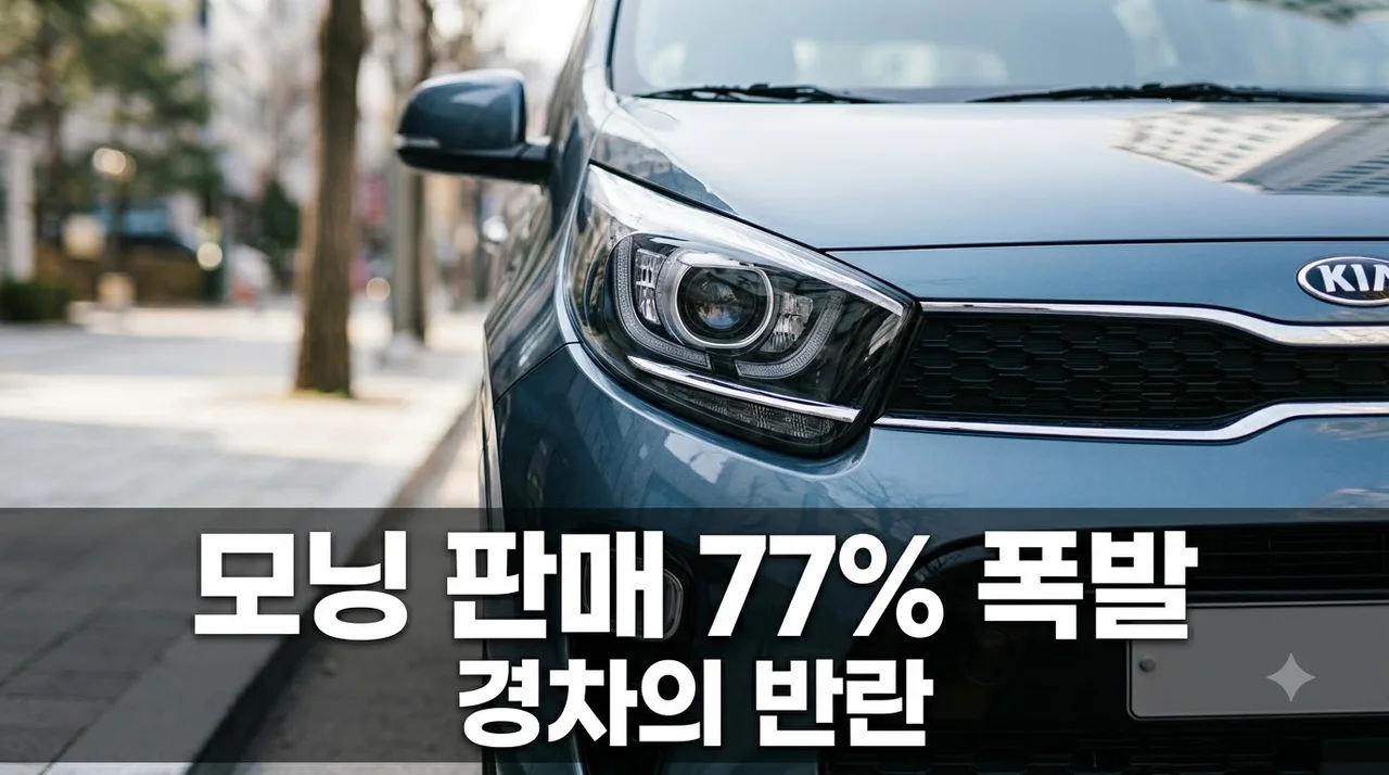 전기차 시대라더니.. 기아 모닝 판매량 77.6% 뛴 진짜 이유